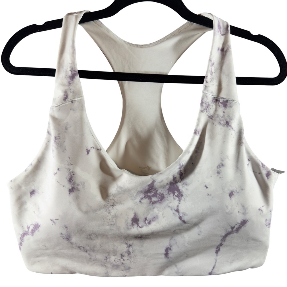 335 | Old Navy Active Powersoft Womens 2X Marble TieDy Racerback Sports Bra NWT
